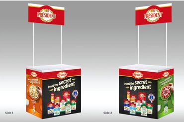 President activation, in-store, mec workshop, customer experience, path to purchase