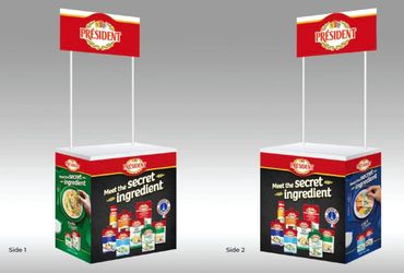 President activation, in-store, mec workshop, customer experience, path to purchase