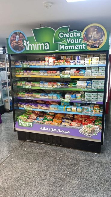 MIMA dairy cheese Kuwait Protein Qnited Trade Qatar & Kuwait POSM in-store activation