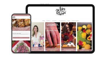 Petites Choses by Yasmine Idriss, website developer, app developer, mec workshop, digital marketing