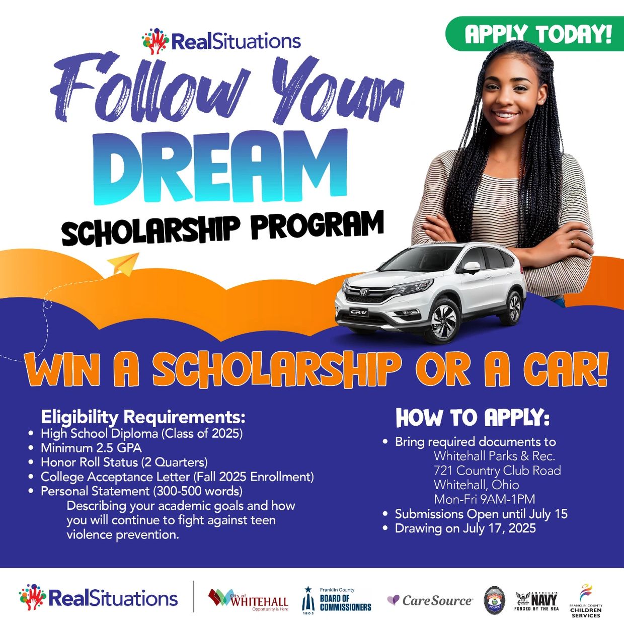 Follow Your Dream Scholarship Program