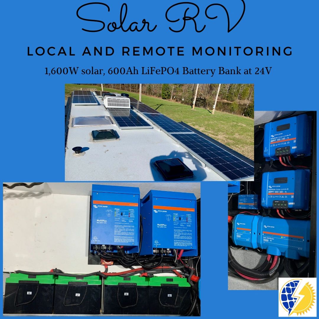 #RVsolar #solar #NCsolar #VictronEnergy #Lithium #goRVing #boondocking #kilovault