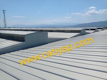 metal çatı tamiri