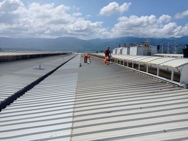 Fabrika çatı izolasyonu