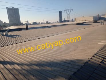 Fabrika çatı izolasyonu