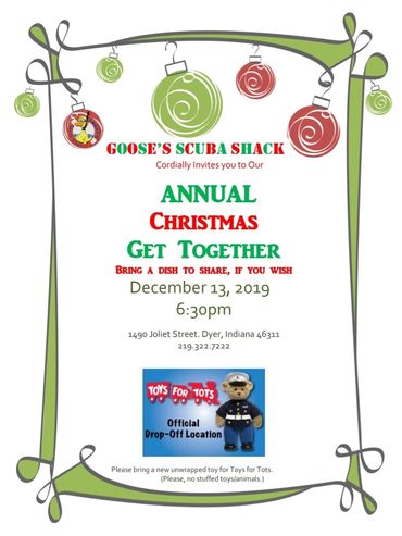 Goose's Scuba Shack Group Outings