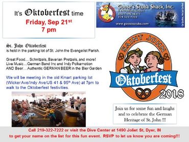 Scuba Social Outings