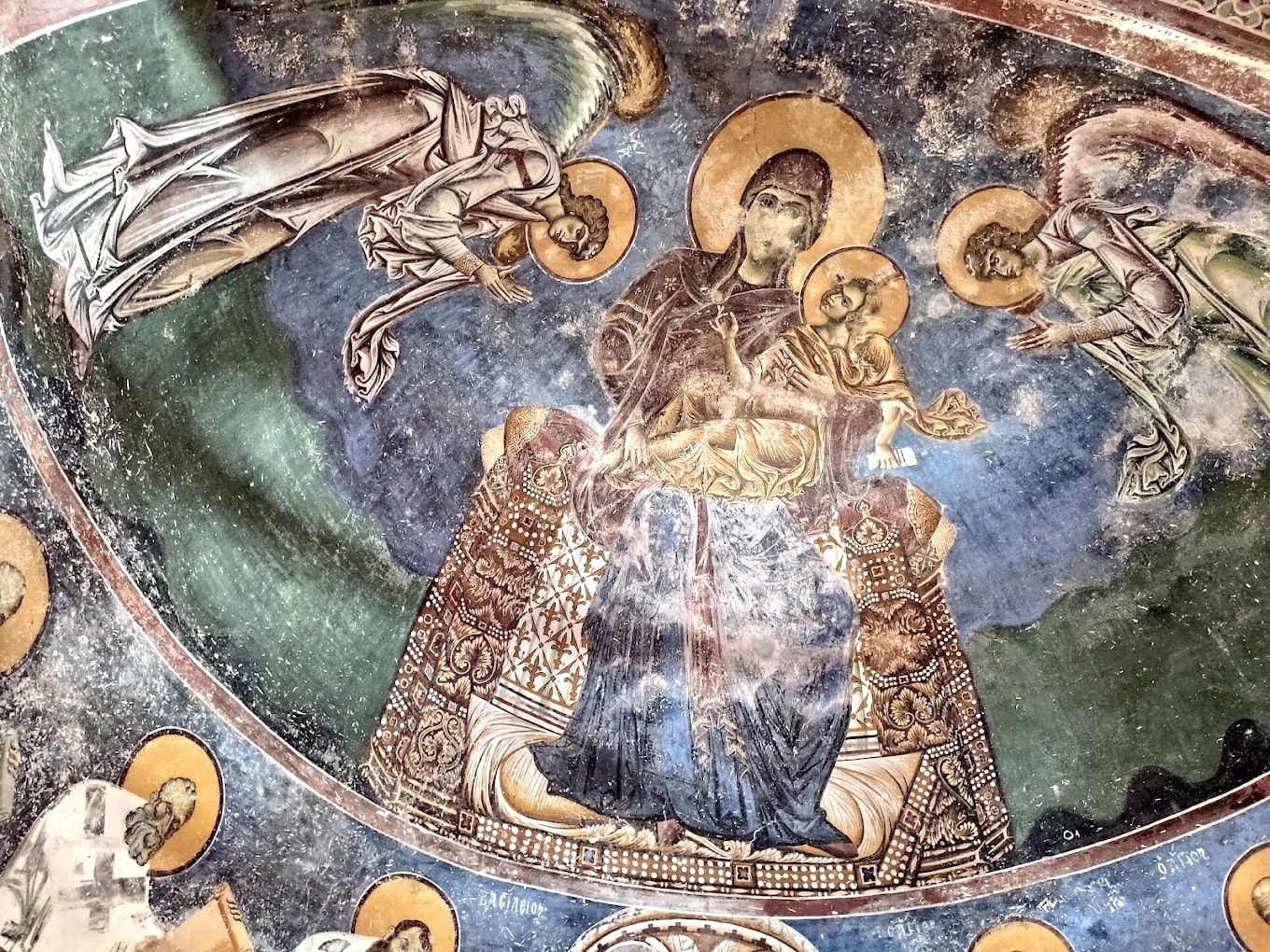Kurbinovo – St. George Church, fresk, prespa lake visit