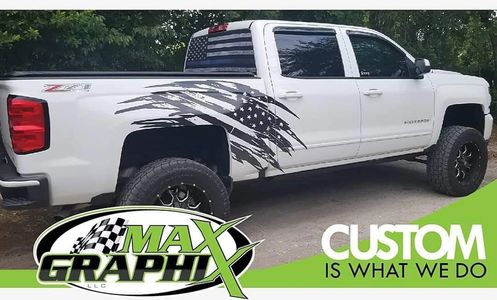 Vehicles graphics lettering decsls stickers