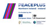 Peace Plus Northern Ireland-Ireland co-funded by EU and UK.