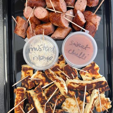 Sausage & Halloumi sticks