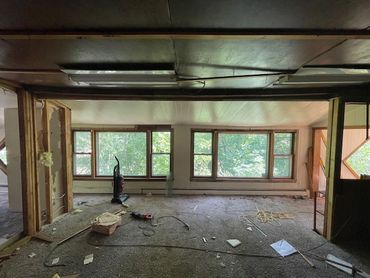 Before pictures of full home renovation