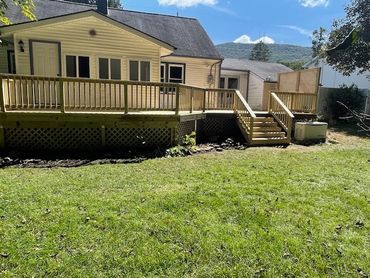 Completed deck build