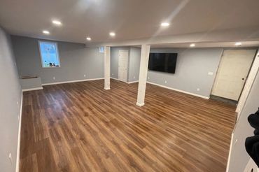 Fully finished basement