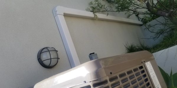 We can add central heating and air conditioning to your existing building.