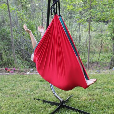 Double layered Autistic Therapy Compression SWING holds up to 165 pounds For Children and Adults