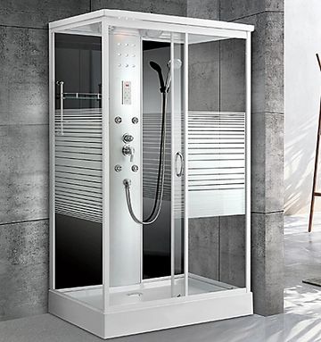 Size:800x1200x2100mm
Material: Tempered Glass