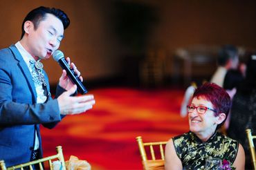 Singapore Emcee Singer Alex Multitalented Engaging