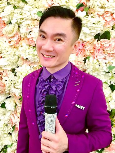 Singapore Wedding Emcee Singer Alex