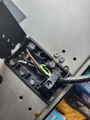 Broken hob