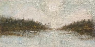 Winter, landscapes, Canadian landscape, contemporary art, hygge