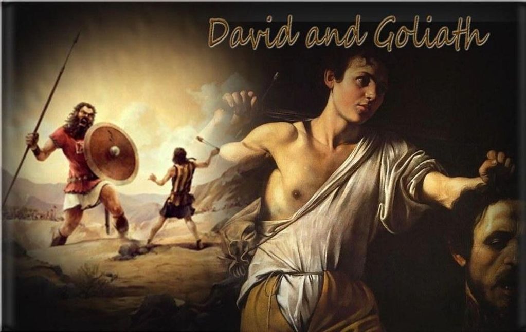 David and Goliath
