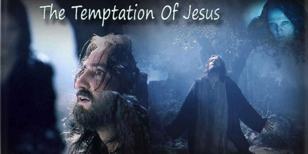 Jesus is tempted.