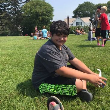 Tegan Thibault from Vermont Small Engine - enying an eclipse!