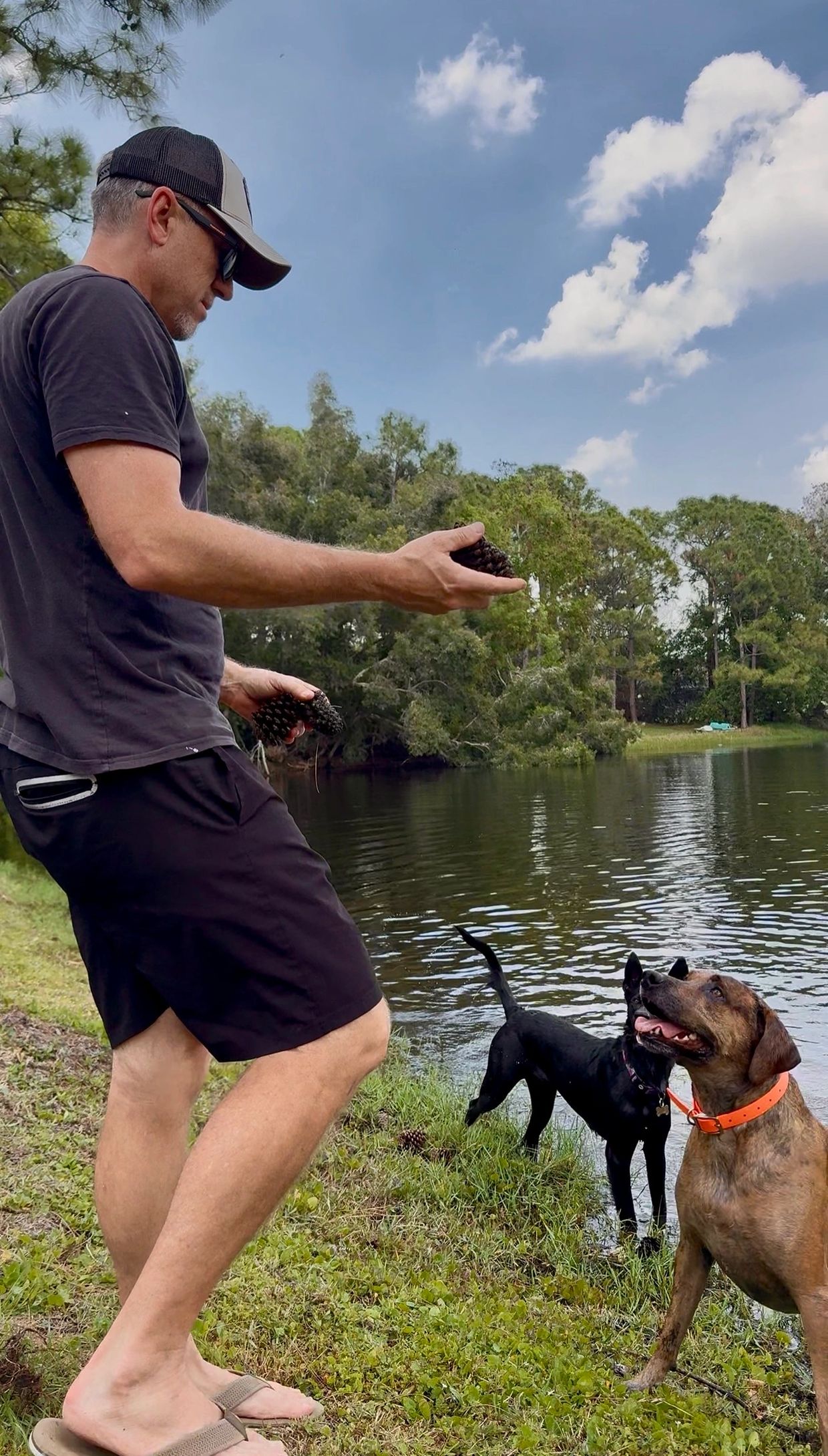 Dave Fender enjoying the outdoor lifestyle.