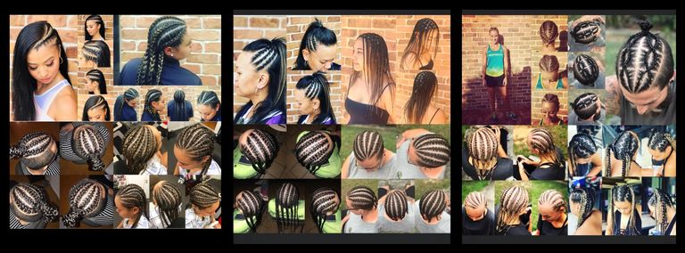 Gold Coast hair braiding service mobile surfers Paradise Arundel Labrador Broadbeach cornrows plait