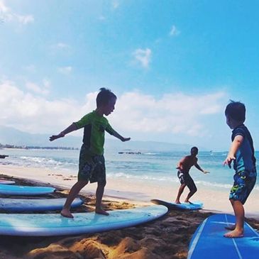Surfing lessons for all ages and abilities 