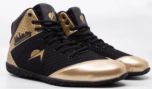A pair of Tony Ferguson Signature shoes
