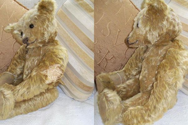 Teddy Bear Repair - Before & After