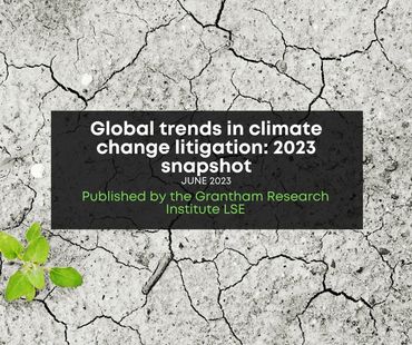 Global trends in climate change litigation: 2023 snapshot