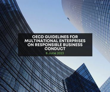 OECD Guidelines for Multinational Enterprises on Responsible Business Conduct