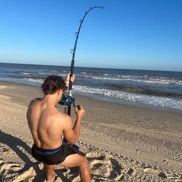 LAND BASED SHARK FISHING HOOK UP
