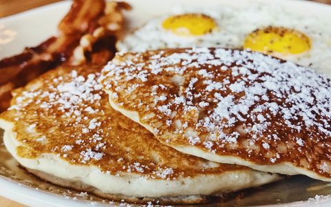 Enjoy breakfast & brunch items all day every day such as our pancakes, avocado toast, & more