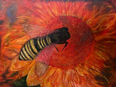 A bee is a universal symbol of  sociability making a big difference. Make a difference; BEE kind!