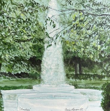 When you enter the Gardens, the splendor and beauty of ‘The Fountain' greets you.