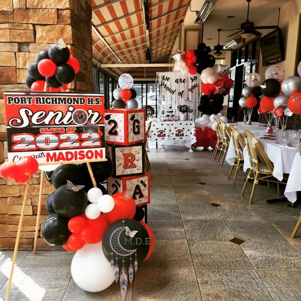 Full venue party design and setup. Party planning.