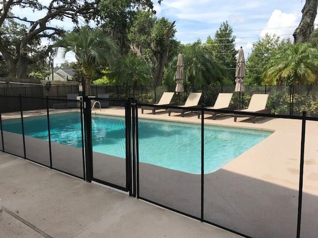 Pool Gate installed in Windermere FL by Life Saver Pool Fence of Central Florida 407-365-2400