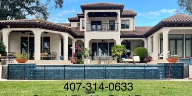 Worried your pet will fall into your disappearing edge area? It happened at this home but luckily th