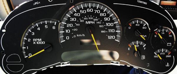 Chevy GM Gauge Cluster Speedometer Repair