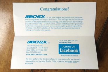 inside image of BabyCheck Coupon Booklet