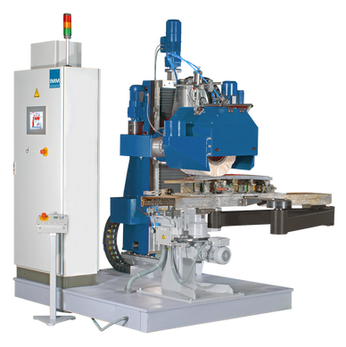 Surface polishing machine for automotive trim parts. PLC buffing machine.