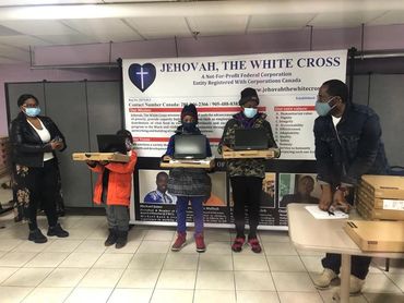 Canadian Red Cross funded
Jehovah, The White Cross with $80,115.00 
To enhance the learning of Black and Visible
minority student across greater Toronto
area/2020