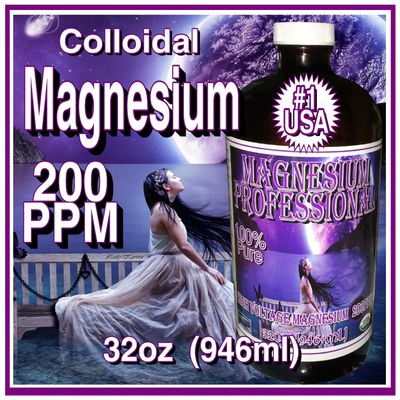 Organic High Voltage ARC Colloidal Magnesium 200ppm