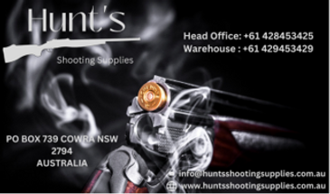 Bathurst Arms Fair exhibitot Hunts Shooting Supplies