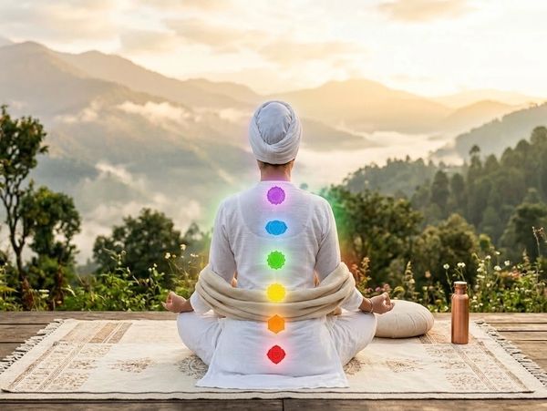 women practicing Kundalini yoga suggested by Nirmal Yog Rishikesh