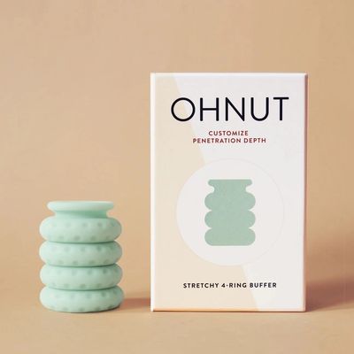 OHNUT stretchy 4-ring buffer with customizable penetration depth.